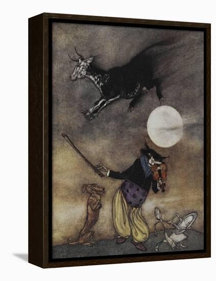 The Old Nursery Rhymes-Arthur Rackham-Framed Premier Image Canvas