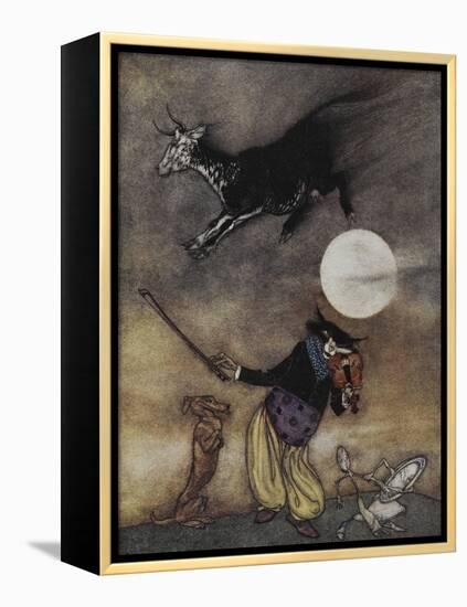 The Old Nursery Rhymes-Arthur Rackham-Framed Premier Image Canvas