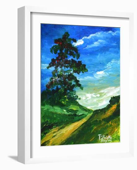 The Old Oak, 2015-Patricia Brintle-Framed Giclee Print