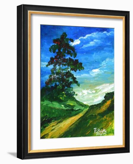 The Old Oak, 2015-Patricia Brintle-Framed Giclee Print