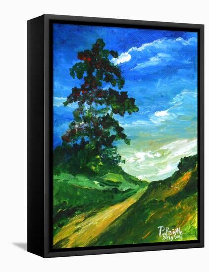 The Old Oak, 2015-Patricia Brintle-Framed Premier Image Canvas