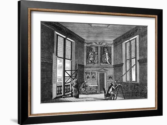 The Old Observing-Room, Greenwich, Late 17th Century-null-Framed Giclee Print