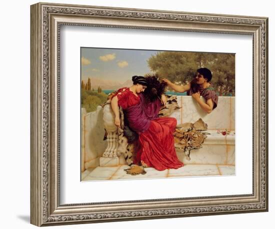 The Old, Old Story, 1903-John William Godward-Framed Giclee Print