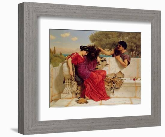 The Old, Old Story, 1903-John William Godward-Framed Giclee Print