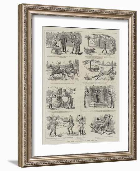 The Old, Old Story in the Tropics-null-Framed Giclee Print