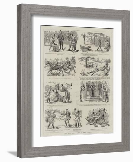 The Old, Old Story in the Tropics-null-Framed Giclee Print