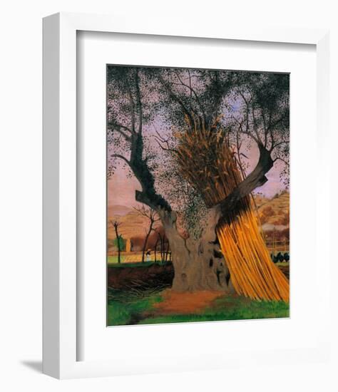 The Old Olive Tree-Félix Vallotton-Framed Giclee Print