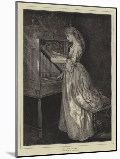 The Old Organ-Edward Killingworth Johnson-Mounted Giclee Print