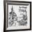 The Old Paris, for the Exposition Universelle of 1900-Albert Robida-Framed Giclee Print