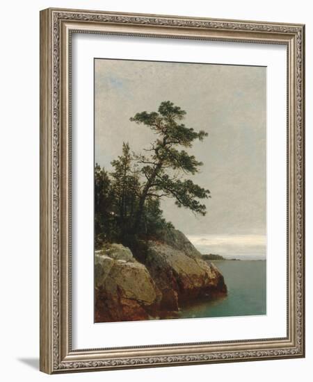 The Old Pine, Darien, Connecticut, 1872-John Frederick Kensett-Framed Giclee Print