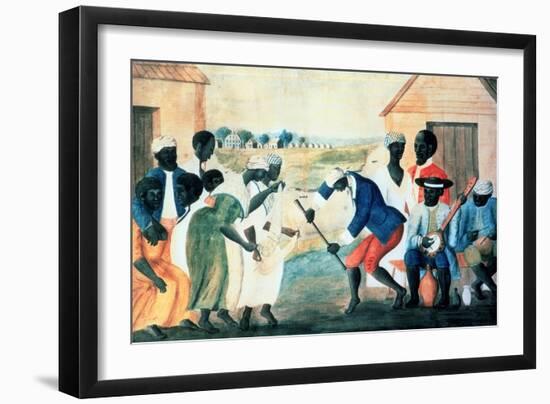 The Old Plantation, 1800-null-Framed Giclee Print