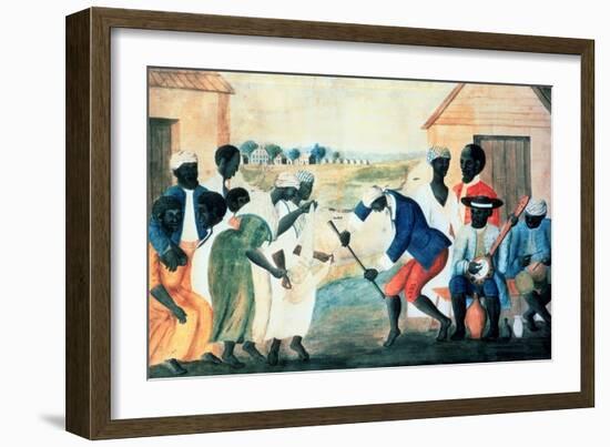 The Old Plantation, 1800-null-Framed Premium Giclee Print