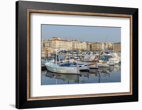 The Old Port of Marseille (Vieux Port) in Marseille, Bouches-Du-Rhone, Provence-Chris Hepburn-Framed Photographic Print