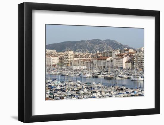 The Old Port of Marseille (Vieux Port) in Marseille, Mediterranean-Chris Hepburn-Framed Photographic Print