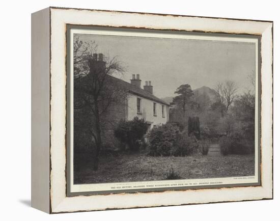 The Old Rectory, Grasmere, Where Wordsworth Lived from 1811 to 1813, Recently Demolished-null-Framed Premier Image Canvas