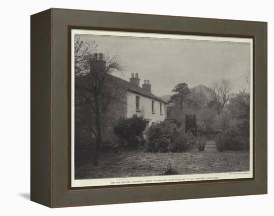 The Old Rectory, Grasmere, Where Wordsworth Lived from 1811 to 1813, Recently Demolished-null-Framed Premier Image Canvas