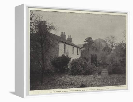 The Old Rectory, Grasmere, Where Wordsworth Lived from 1811 to 1813, Recently Demolished-null-Framed Premier Image Canvas