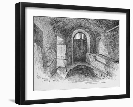 'The Old Roman Bath Stand', 1890-Hume Nisbet-Framed Giclee Print