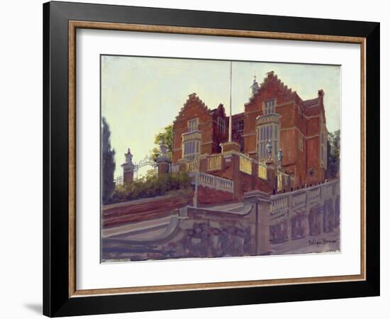 The Old Schools, Harrow-Julian Barrow-Framed Giclee Print