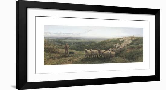 The Old Sheep Trail-George Shalders-Framed Premium Giclee Print