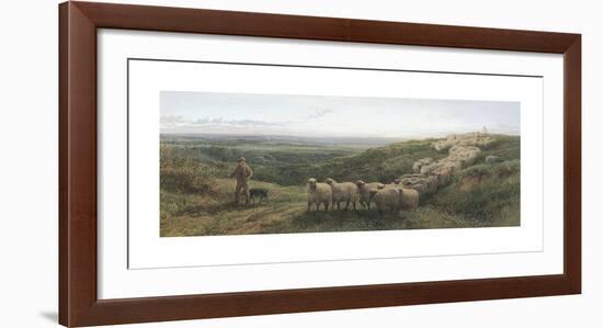 The Old Sheep Trail-George Shalders-Framed Premium Giclee Print