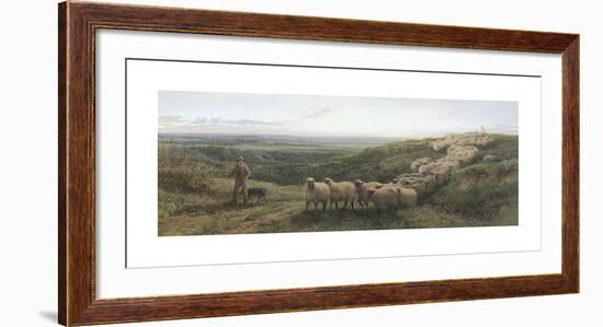 The Old Sheep Trail-George Shalders-Framed Premium Giclee Print