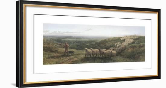 The Old Sheep Trail-George Shalders-Framed Premium Giclee Print