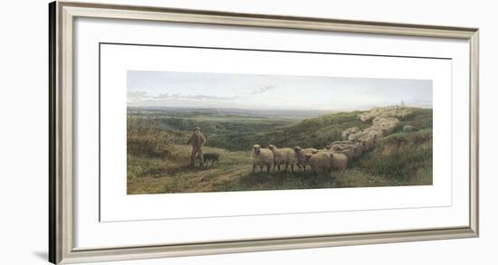 The Old Sheep Trail-George Shalders-Framed Premium Giclee Print