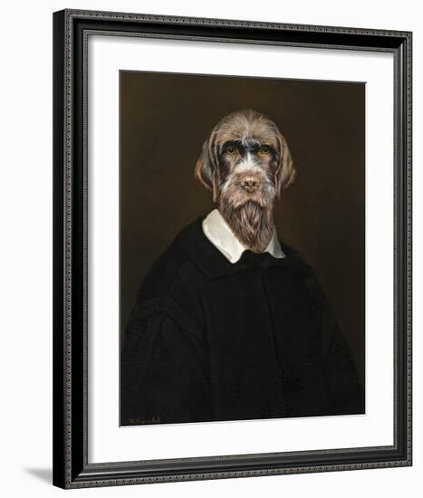 The Old Shepherd-Thierry Poncelet-Framed Premium Giclee Print