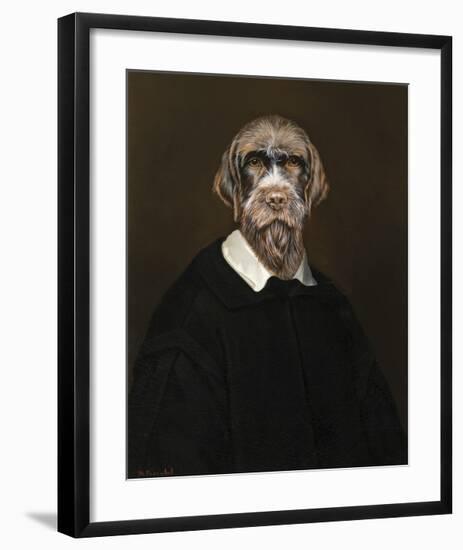 The Old Shepherd-Thierry Poncelet-Framed Premium Giclee Print