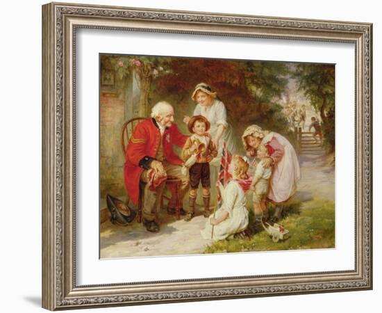 The Old Soldier-Frederick Morgan-Framed Giclee Print