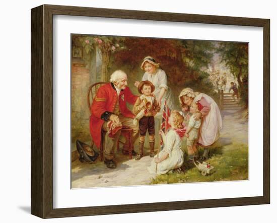 The Old Soldier-Frederick Morgan-Framed Giclee Print