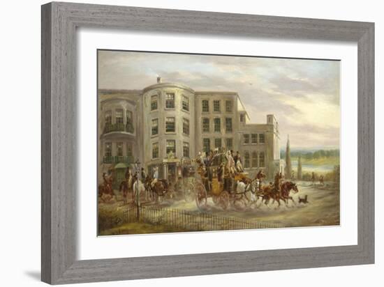 The Old Star and Garter, Richmond Hill-John Charles Maggs-Framed Giclee Print