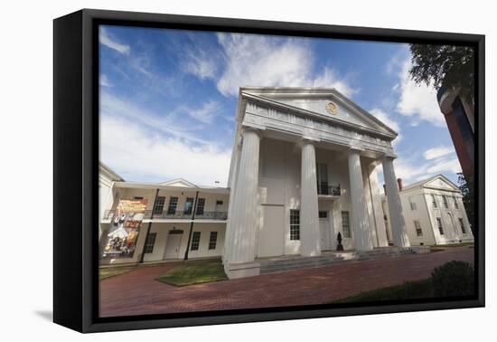 The Old State House Museum Exterior, Little Rock, Arkansas, USA-Walter Bibikow-Framed Premier Image Canvas