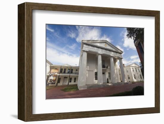 The Old State House Museum Exterior, Little Rock, Arkansas, USA-Walter Bibikow-Framed Photographic Print