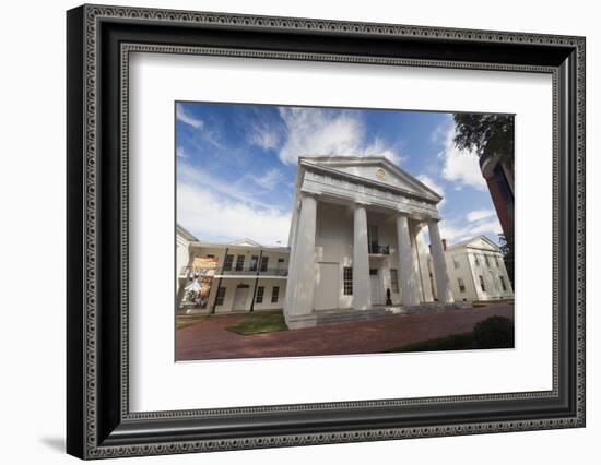 The Old State House Museum Exterior, Little Rock, Arkansas, USA-Walter Bibikow-Framed Photographic Print