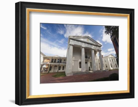 The Old State House Museum Exterior, Little Rock, Arkansas, USA-Walter Bibikow-Framed Photographic Print