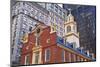 The Old State House on the Freedom Trail, Boston, Massachusetts, USA-Russ Bishop-Mounted Photographic Print