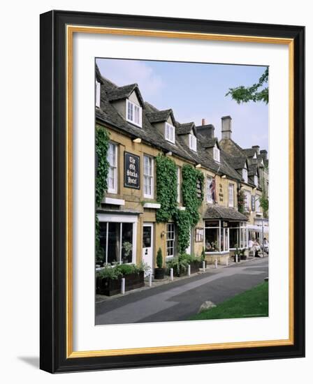 The Old Stocks Hotel, Stow-On-The-Wold, Gloucestershire, the Cotswolds, England-Roy Rainford-Framed Photographic Print