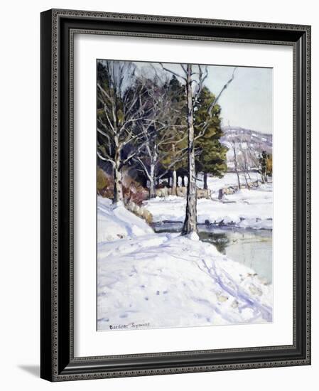 The Old Stone Wall-George Gardner Symons-Framed Giclee Print