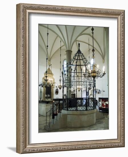 The Old Synagogue (Stara Synagoga) in the Jewish District of Kazimierz, Krakow (Cracow), Poland-R H Productions-Framed Photographic Print