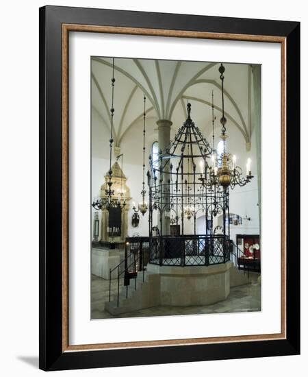 The Old Synagogue (Stara Synagoga) in the Jewish District of Kazimierz, Krakow (Cracow), Poland-R H Productions-Framed Photographic Print