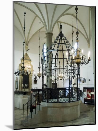 The Old Synagogue (Stara Synagoga) in the Jewish District of Kazimierz, Krakow (Cracow), Poland-R H Productions-Mounted Photographic Print