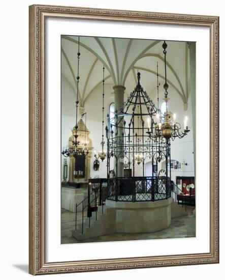 The Old Synagogue (Stara Synagoga) in the Jewish District of Kazimierz, Krakow (Cracow), Poland-R H Productions-Framed Photographic Print