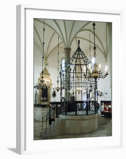 The Old Synagogue (Stara Synagoga) in the Jewish District of Kazimierz, Krakow (Cracow), Poland-R H Productions-Framed Photographic Print