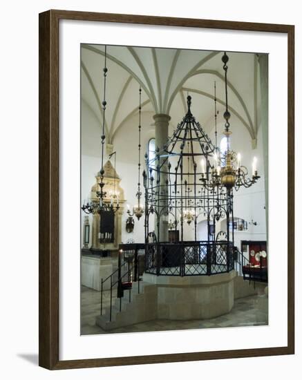 The Old Synagogue (Stara Synagoga) in the Jewish District of Kazimierz, Krakow (Cracow), Poland-R H Productions-Framed Photographic Print