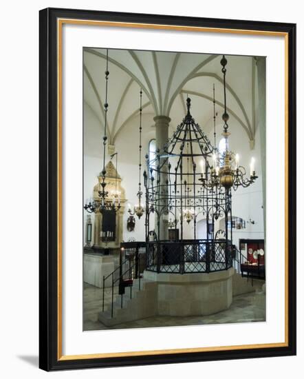 The Old Synagogue (Stara Synagoga) in the Jewish District of Kazimierz, Krakow (Cracow), Poland-R H Productions-Framed Photographic Print