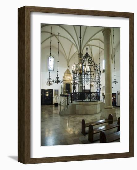 The Old Synagogue (Stara Synagoga) in the Jewish District of Kazimierz, Krakow (Cracow), Poland-R H Productions-Framed Photographic Print