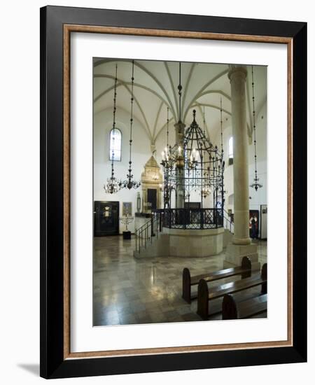 The Old Synagogue (Stara Synagoga) in the Jewish District of Kazimierz, Krakow (Cracow), Poland-R H Productions-Framed Photographic Print