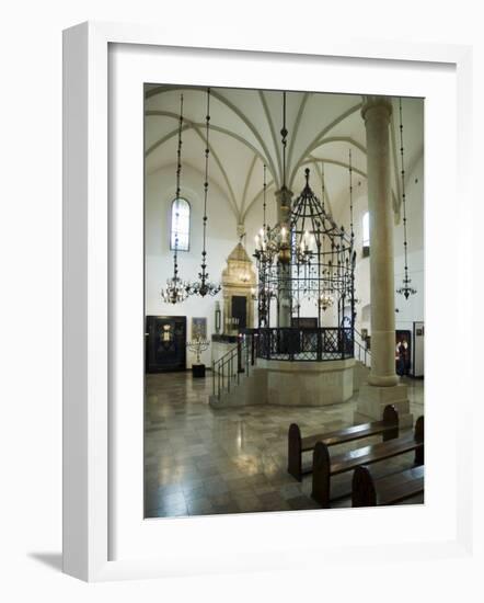 The Old Synagogue (Stara Synagoga) in the Jewish District of Kazimierz, Krakow (Cracow), Poland-R H Productions-Framed Photographic Print